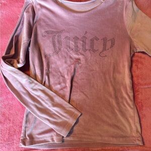 Juicy Couture Mauve Long Sleeve Tee